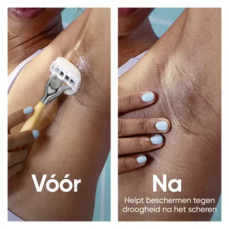 Gillette Venus ComfortGlow Argan Olie Navulmesjes 6 stuks