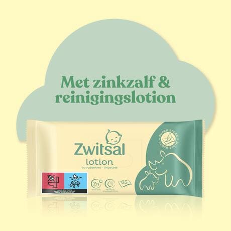 Zwitsal Lotion Billendoekjes 15 x 65 Stuks