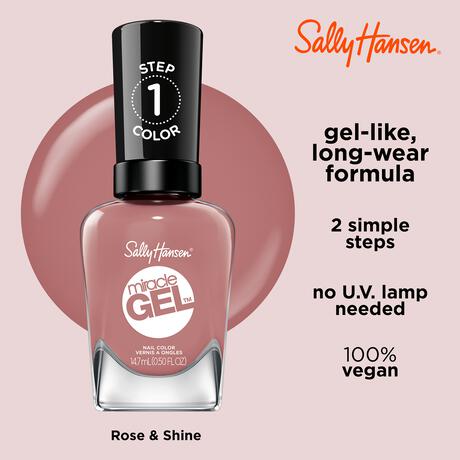 Sally Hansen Miracle Gel Rose & Shine 252