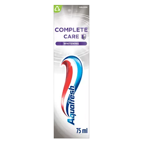 Aquafresh Complete Care Crystal White Tandpasta 75 ML