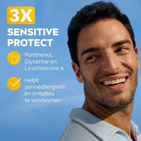 Nivea Sun Uv Face Sensitive Parfumvrije & Hydraterende Zonnebrand SPF50 40 ML