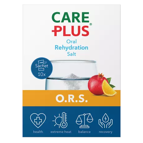 Care Plus O.R.S. Sachets Granaatappel Sinaasappel 10 stuks
