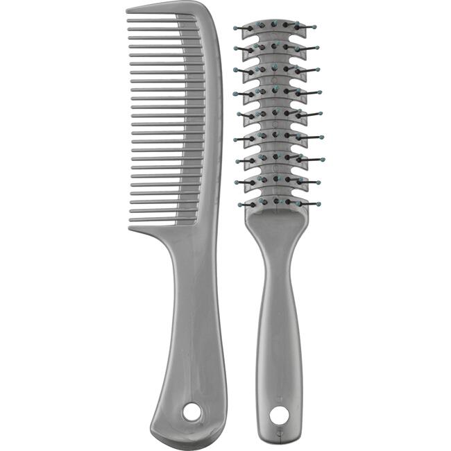 Roux Aangepaste een beetje Etos Haarset Met Borstel & Kam Grijs 1 EA | Etos