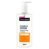 Neutrogena Clear &amp; Defend Daily Face Wash Acne en Onzuivere Huid 200 ML