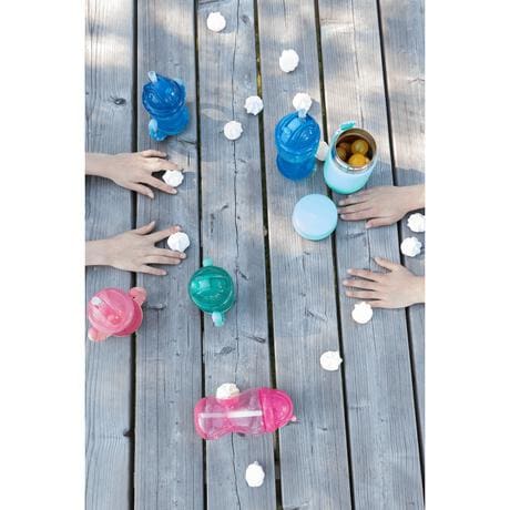 NUBY FLIP-IT ANTILEKBEKER HANDVATTEN 12 MAANDEN 240 ML