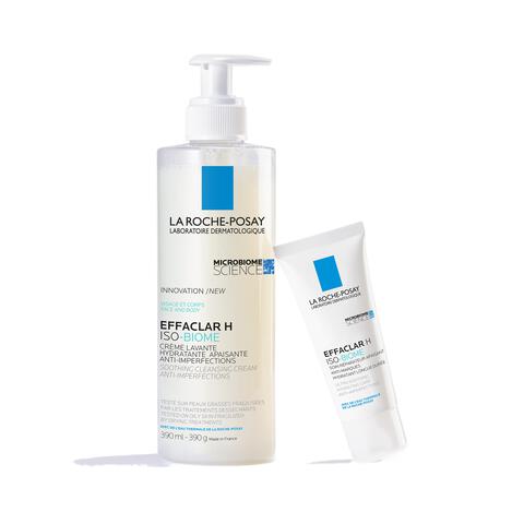 La Roche-Posay Effaclar H Iso-biome Hydraterende Reinigingscrème 390 ML