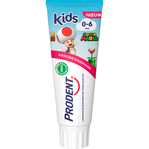 Prodent Kids 0-6 jaar Mario Tandpasta 75 ML