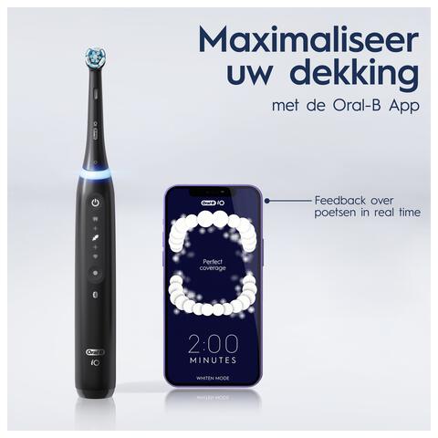 Oral-B iO 5s Zwart Elektrische Tandenborstel
