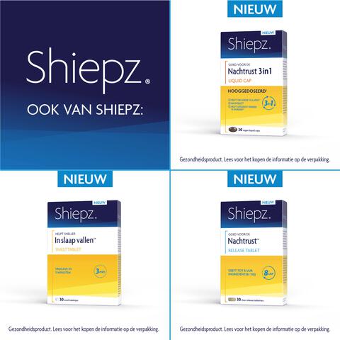 Shiepz Nachtrust 3in1 30 liquid capsules