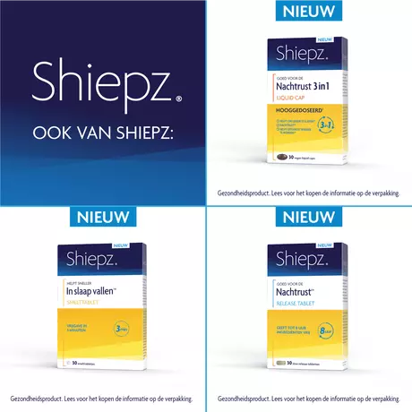 Shiepz Nachtrust 3in1 Liquid Capsules 30 stuks