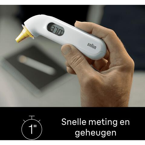 Braun ThermoScan 3 Oorthermometer High Speed IRT3030
