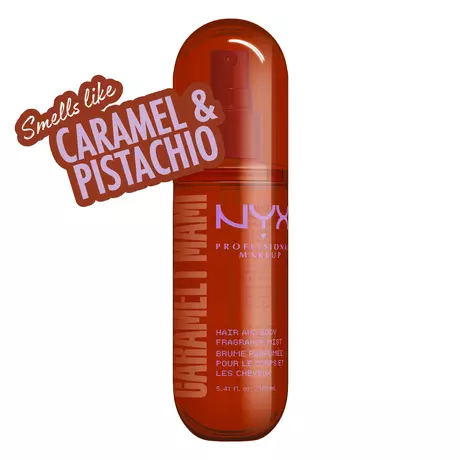 NYX Professional Makeup Hair & Body Fragrance Mist Caramelt Mami 160 ML