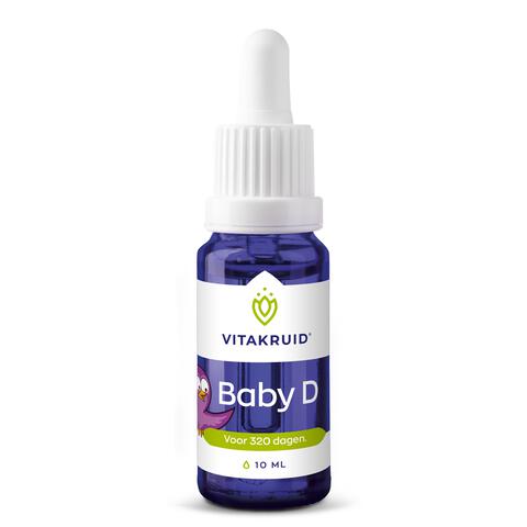 Vitakruid Baby Vitamine D 10 Ml