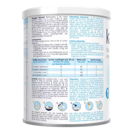 Kabrita 1 Zuigelingenmelk 0-6 Maanden 400 gram