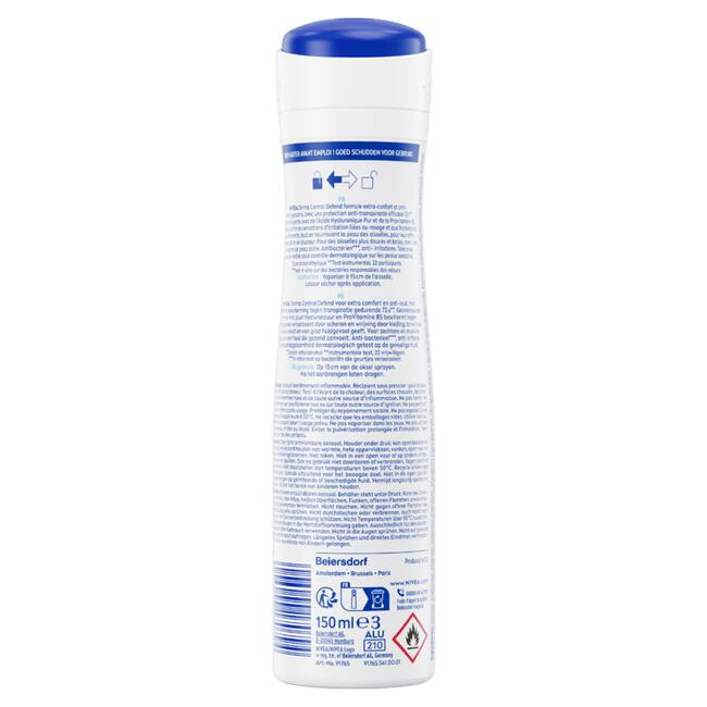 NIVEA Derma Control Defend Deodorant Spray 150 ML