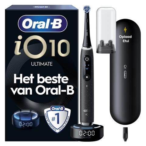 Oral-B iO 10 Zwart Elektrische Tandenborstel 