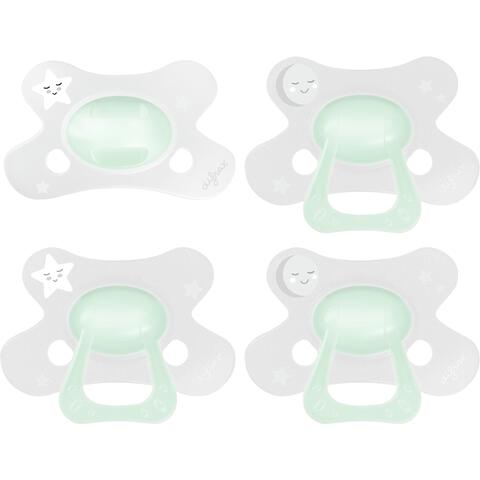 Difrax Fopspeen Natural 18+ Maanden Glow in the Dark BPA-vrij