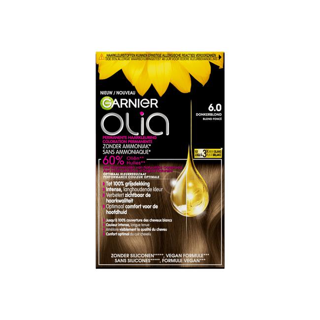 Garnier Olia Permanente Haarverf 6.0 Donkerblond