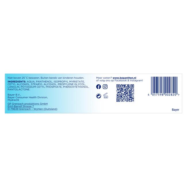 Bepanthen Verzorgende Creme 100 GR