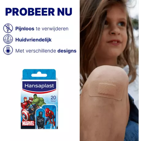 Hansaplast Kinderpleisters Marvel Pleisters 20 stuks