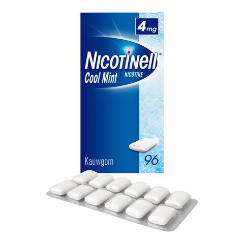 Nicotinell Cool Mint 4 mg Kauwgom