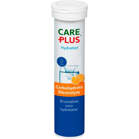 CarePlus Electrolyte Bruistablet Orange 20 stuks 