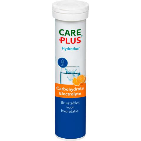 CarePlus Electrolyte Bruistablet Orange 20 stuks 