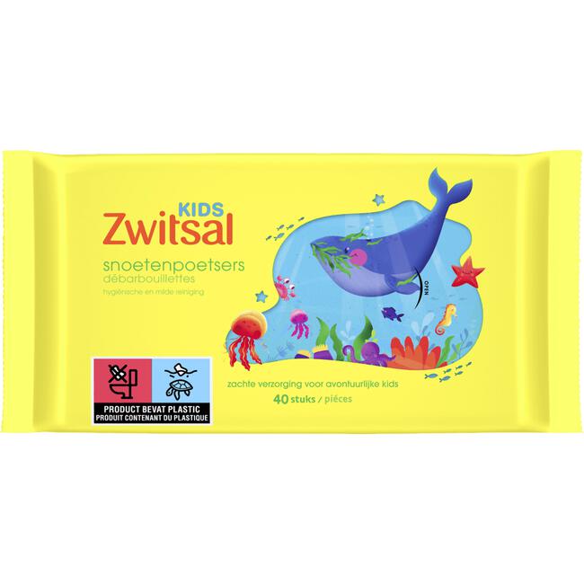 Zwitsal Kids Frozen Snoetenpoetsers 40 Stuks