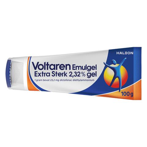 Voltaren Emulgel Extra Sterk 2,32% (diclofenac) 100gr bij Spier- of Gewrichtspijn