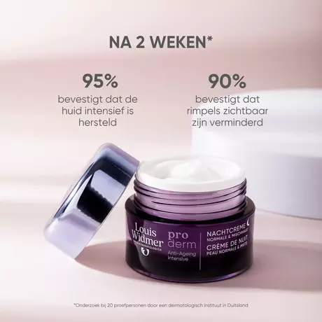 Louis Widmer Proderm Nachtcrème Zonder Parfum 50 ML