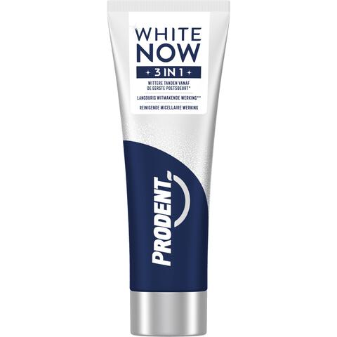 Prodent White Now 3-in-1 Tandpasta 75ml