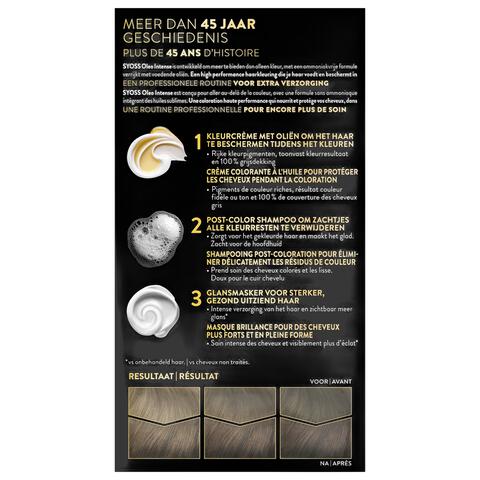 Syoss Oleo Intense Permanente Haarkleuring 5-10 Cool Bruin