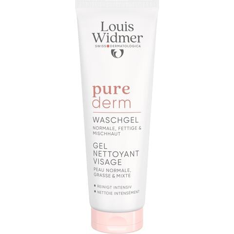 Louis Widmer Purederm Gezichtsgel Zonder Pafum 125 ML