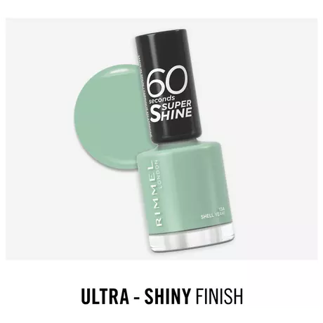 Rimmel London 60 Seconds SuperShine Nagellak 154 Shell Yeah! 8 ML