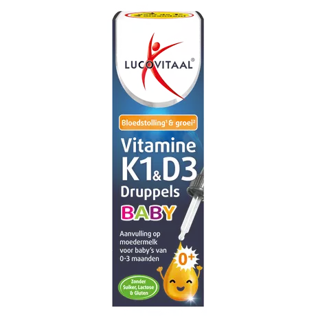 Lucovitaal K1 & D3 Vitamine Druppels Baby 14,5 Ml