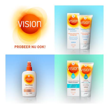 Vision Face Fluid Zonnebrand SPF30 50 ML