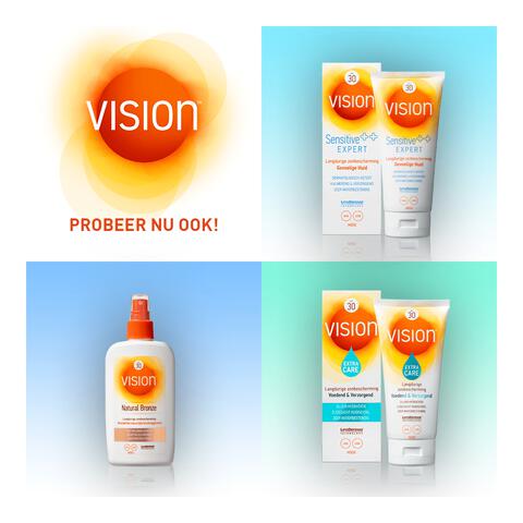 Vision Face Fluid Zonnebrand SPF30 50 ML
