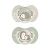 Difrax LOVI Dynamic Fopspeen 18M+ Night &amp; Day Uni 2 stuks
