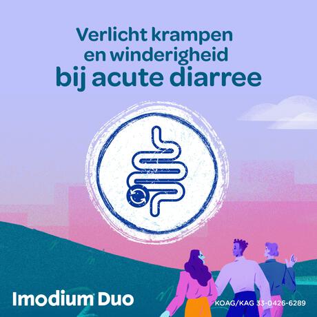 Imodium Duo 6 stuks