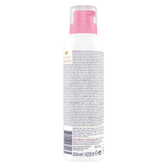 Dove Rose Oil Doucheschuim 200 ML