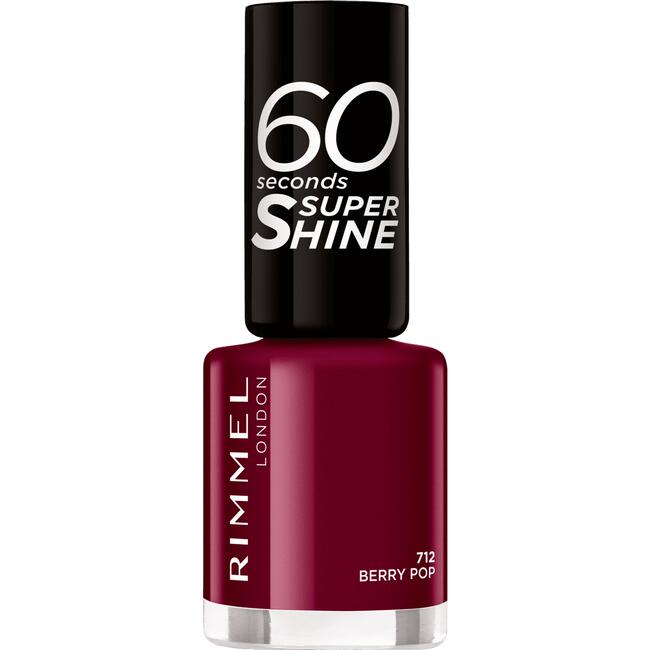 Rimmel London 60 Seconds Supershine Nailpolish - 712 Berry Pop