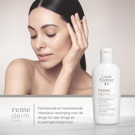 Louis Widmer Remederm Crème Dry Skin Fluide Zonder Parfum 75 ml