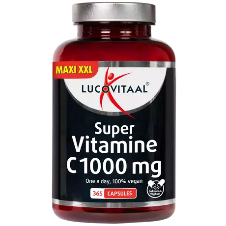 Lucovitaal Super Vitamine C 1000 mg Capsules 365 stuks