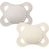MAM Original Fopspeen 0-6 Maanden Beige 2 stuks