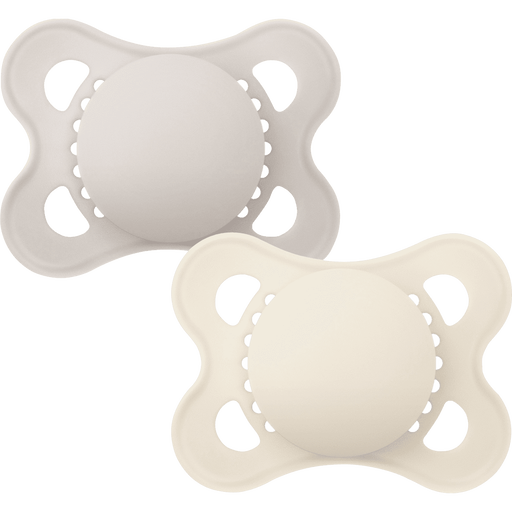 MAM Original Fopspeen 0-6 Maanden Beige 2 stuks