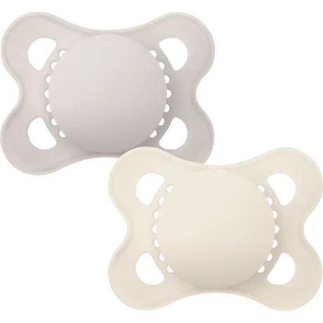 MAM Original Fopspeen 0-6 Maanden Beige 2 stuks