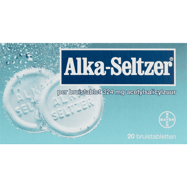 Alka Seltzer Bij Pijn En Koorts Bij Griep 20 Bruistabletten 20 Ea Etos