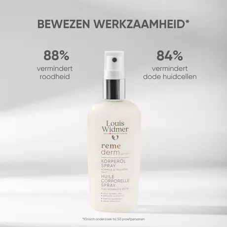Louis Widmer Remederm Lichaamsolie Spray 150 ML