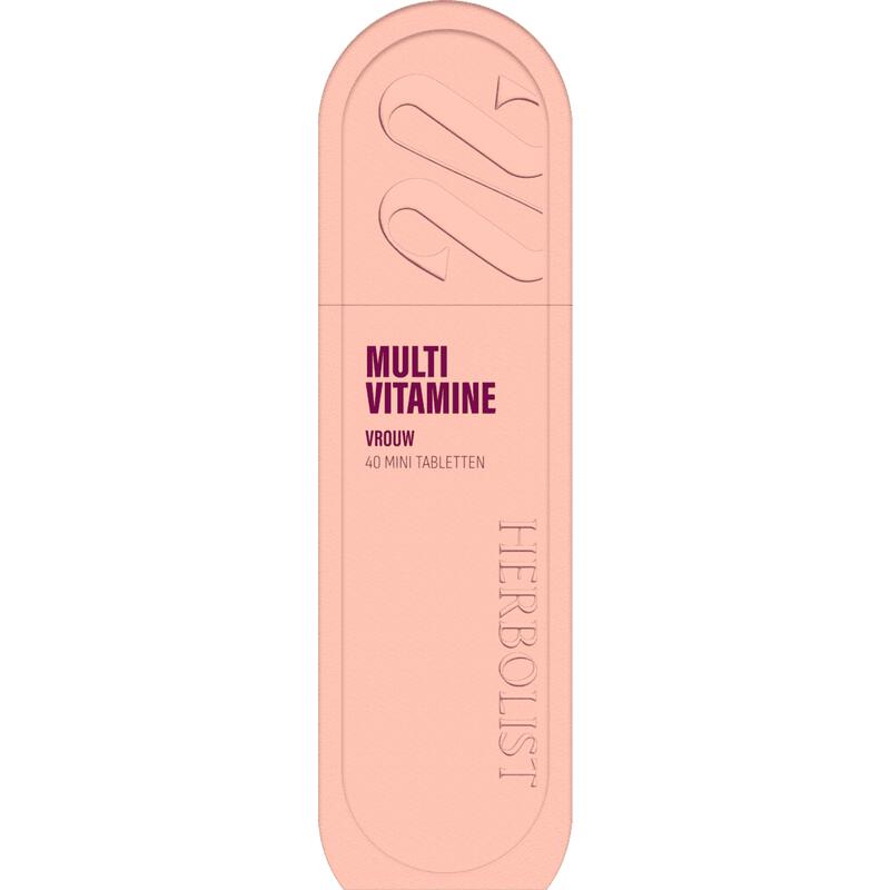 Herbolist Multi Vrouw Mini Tabletten 40 stuks