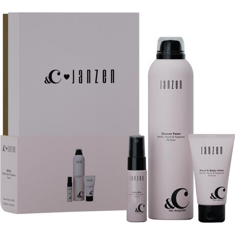 JANZEN Giftset S Body &C Vanilla Peach and Happiness